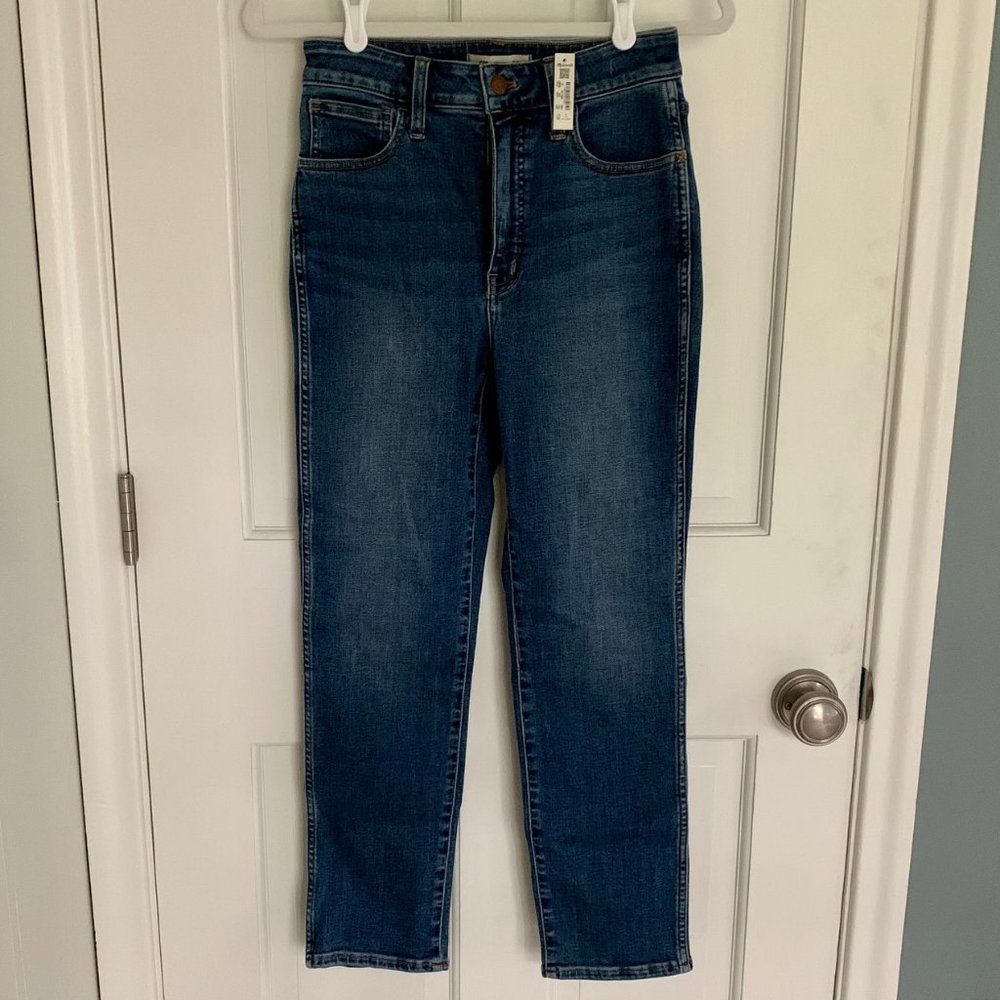 Madewell Curvy Roadtripper Stovepipe Jeans // NWT